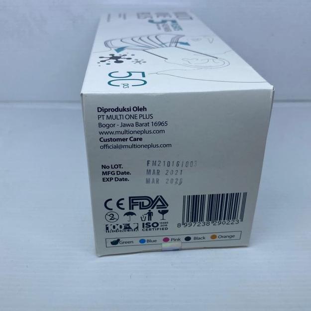 Terbaik Multi One Plus Masker 5 Pleats Face Mask (masker 5 Lipatan) 1 box