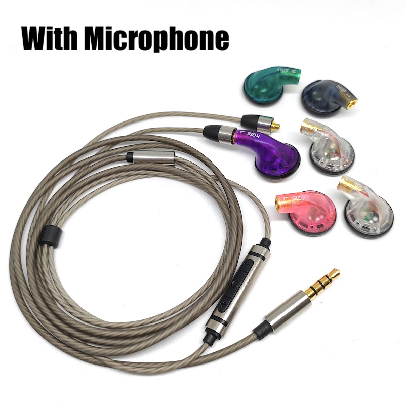 DIY Headset MX500 With MMCX Pin Detachable Cable Earphone