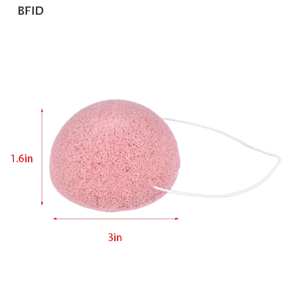 [BFID] Konjac Sponge Natural Konjac Puff Cuci Muka Spons Pembersih Makeup Konjac Sponge [ID]