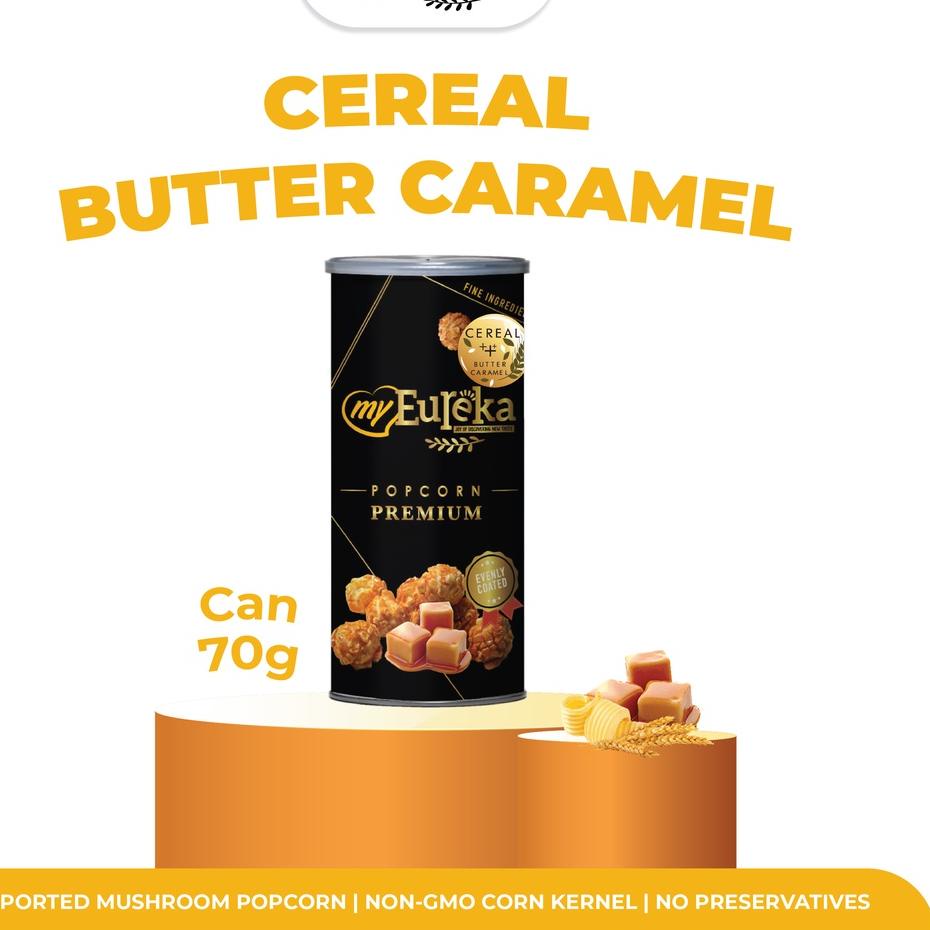 

Discount | [TD4] | Eureka Popcorn Premium Cereal Butter Caramel Can 70gr