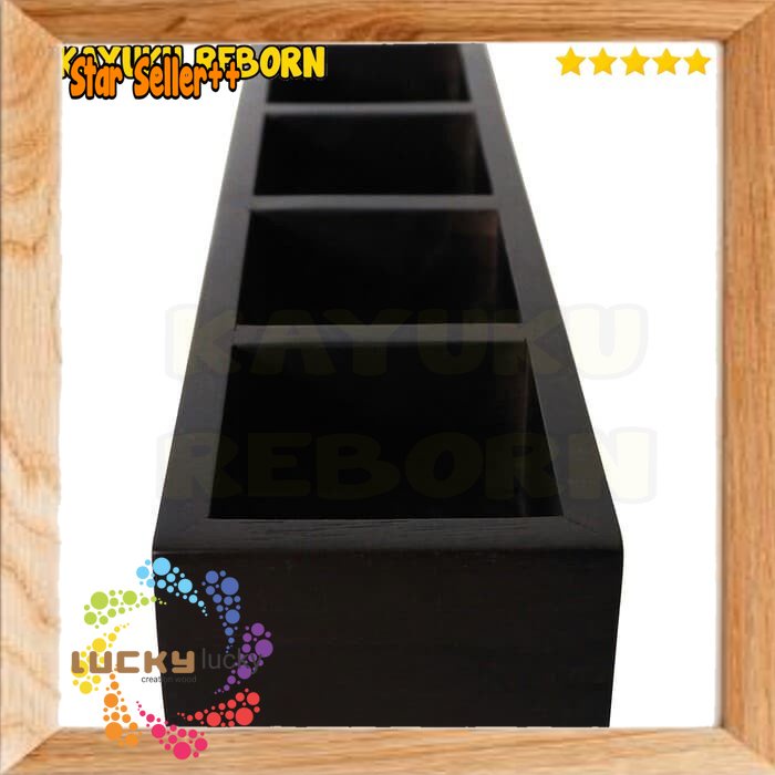 faifai kotak penyimpanan condiment sachet teh kopi hotel original Jiis