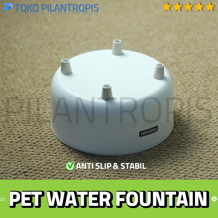 PET WATER FOUNTAIN DISPENSER TEMPAT MINUM KUCING AIR MANCUR OTOMATIS MURAH