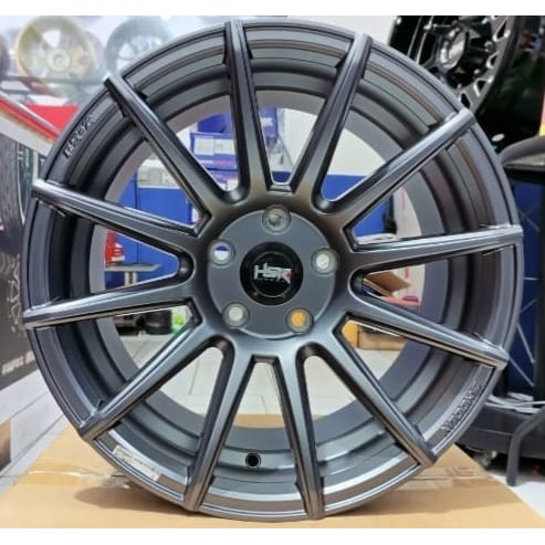 Velg Mobil Ertiga Xl7 Hrv R17 Pelek HSR SHINJUKU R17 Lebar 7,5/8,5 Grey