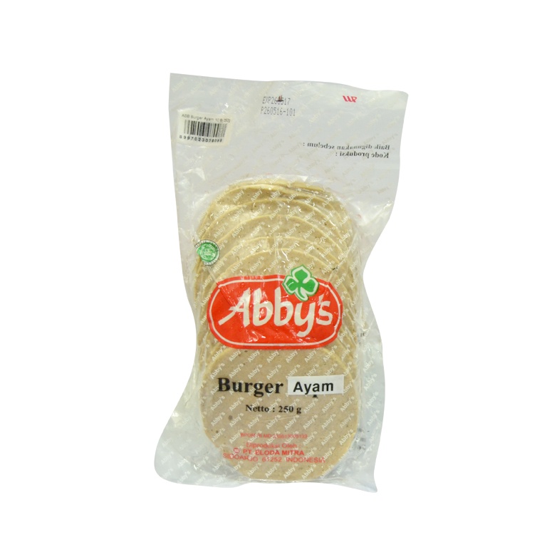 Abbys Burger Ayam 250Gr