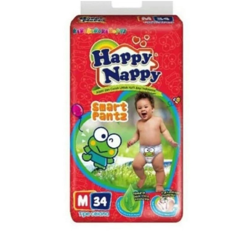 PAMPERS / POPOK HAPPY NAPPY smart pants M34