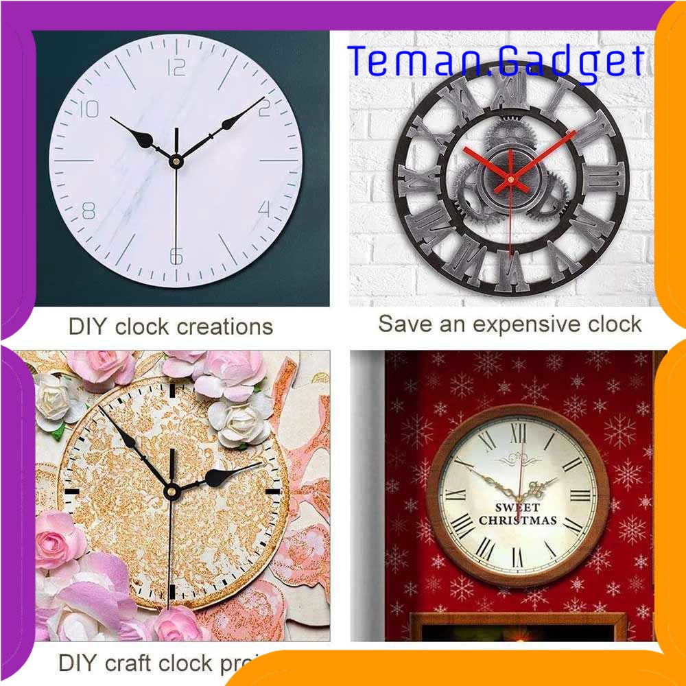 TG-PJM MCDFL Mesin Jam Dinding DIY Replacement Silent Quartz Arrow Needle - MC5168