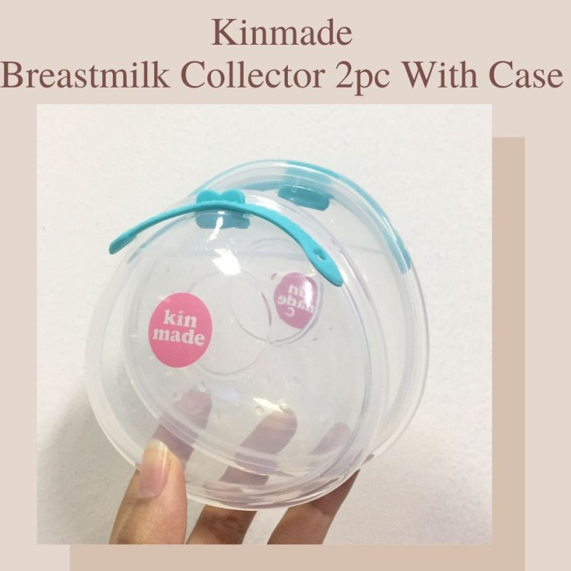 Kinmade Breastmilk Collector 2pc With Case | Bantalan Asi