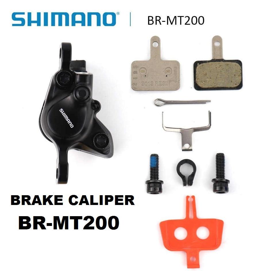 77 Brake Caliper Kaliper Rem Hidrolik Brakeset Shimano MT200 MT201 NEW qzkie