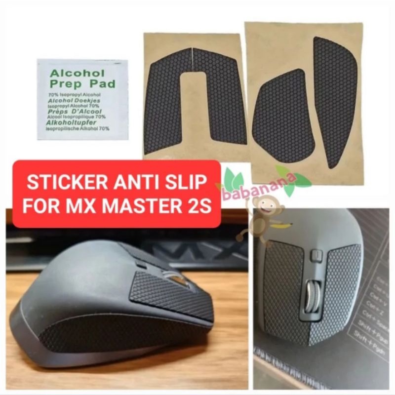 Stiker Non Slip Mouse Logitech MX Master 2S Sweatproof Anti Keringat