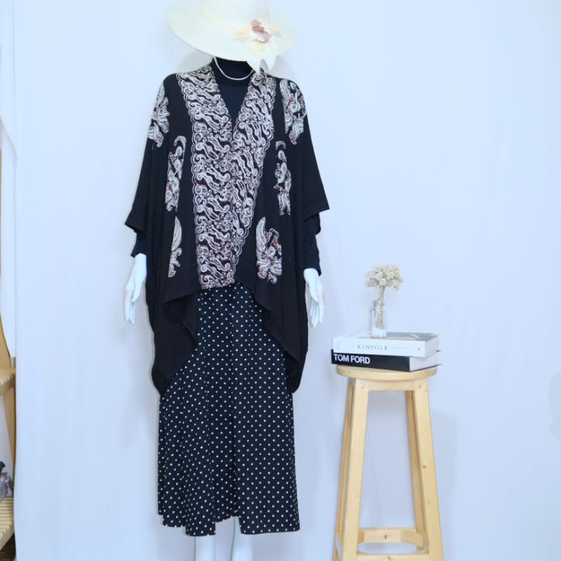 OUTER BATIK KIMONO CAP MOTIF ORIGINAL BISA COD