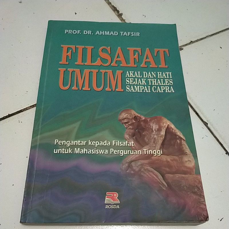 Jual Original Filsafat Umum Akal Dan Hati Sejak Thales Sampai Capra Shopee Indonesia