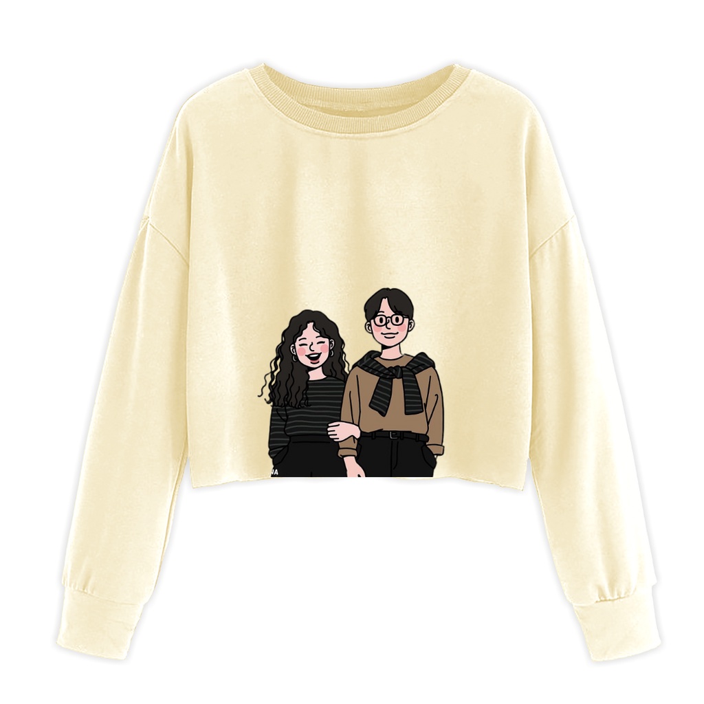 COUPLE NEW SWEATER CROP ANAIRA