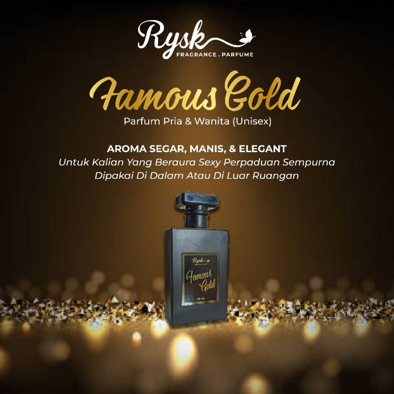 Rysk Parfume Famous Gold 50ML