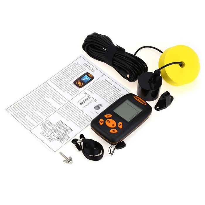 PORTABLE FISH FINDER - ALAT SONAR DETEKSI IKAN PORTABLE