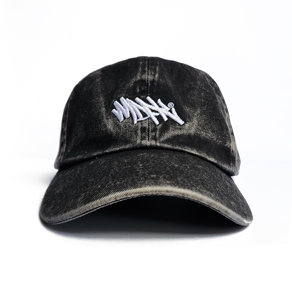 MDFK STONE WASHED CAP / TOPI (TAG LOGO) LIMITED