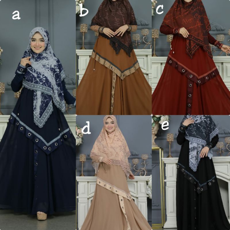 gamis alya syari