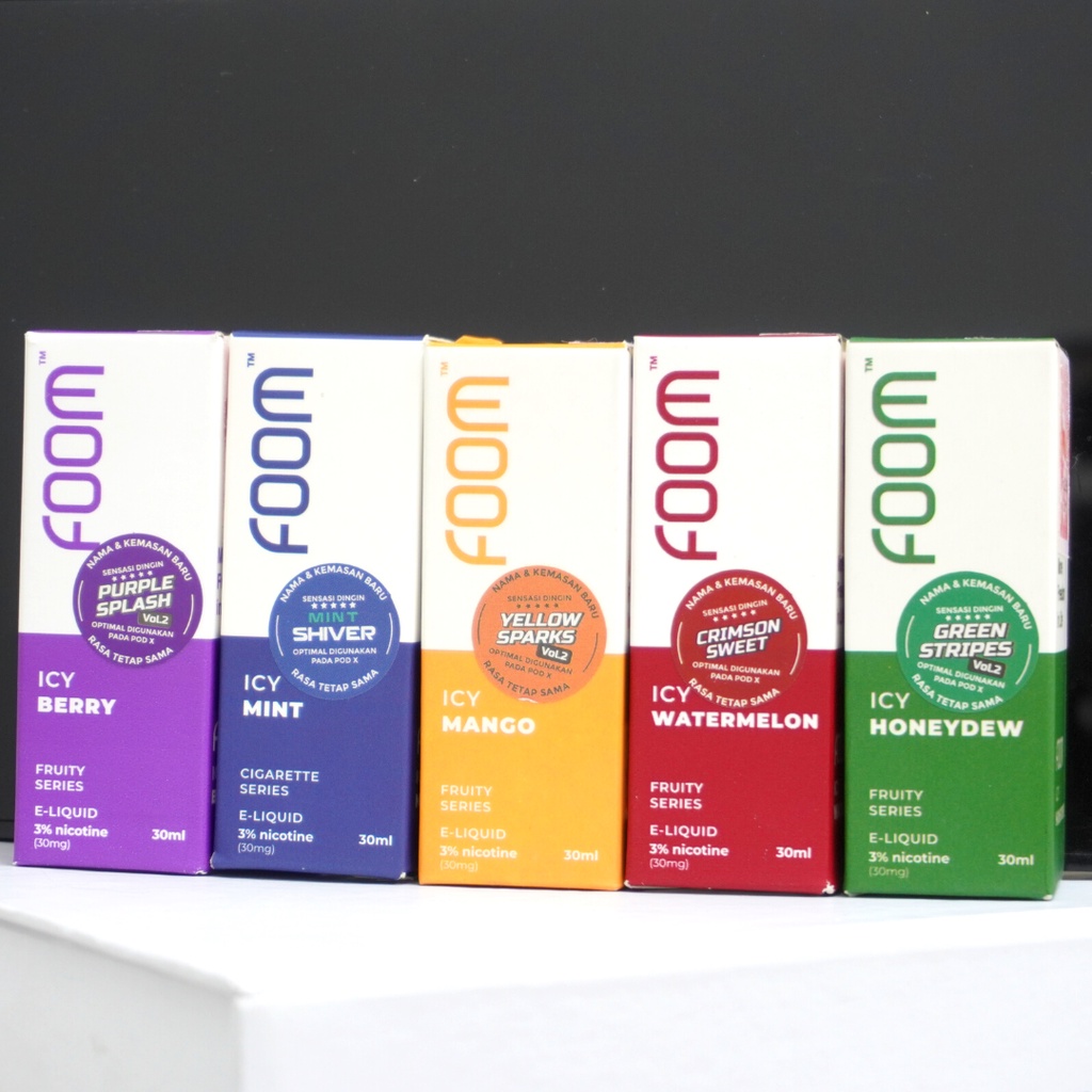 FOOM ICY SALT NIC SERIES 30ML BY FOOM