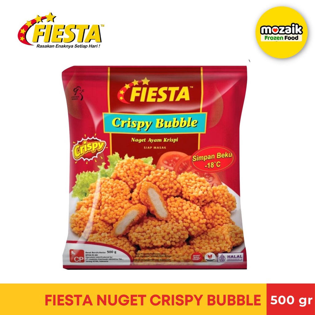 

Fiesta Nugget Crispy Bubble Frozen Mart Frozen Food Palembang 500gr