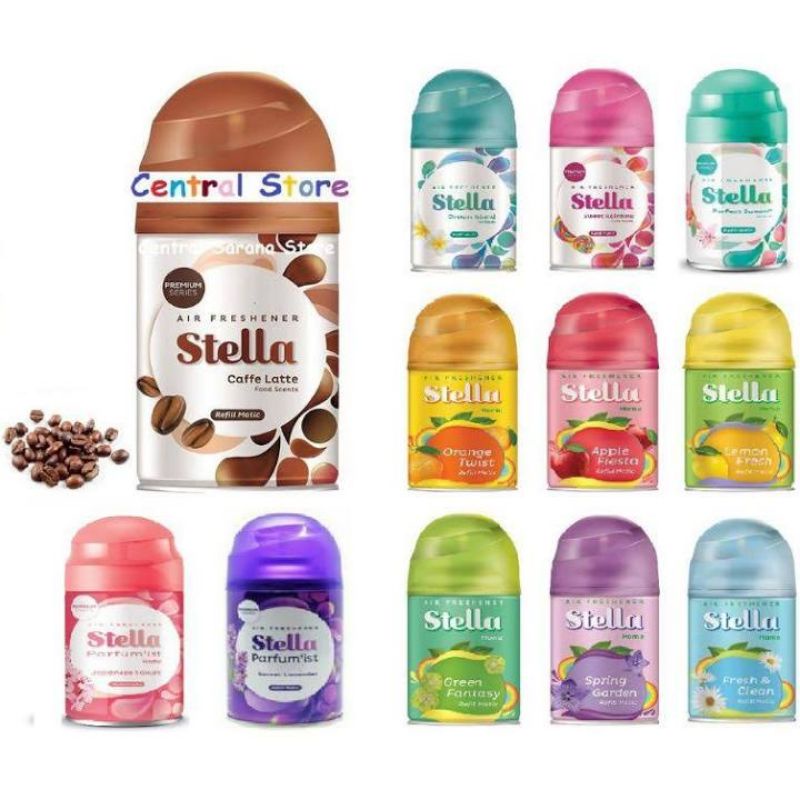 STELLA 225ML PENGHARUM RUANGAN STELLA PEWANGI KAMAR TIDUR STELA PEWANGI MOBIL STELA PEWANGI KAMAR MA