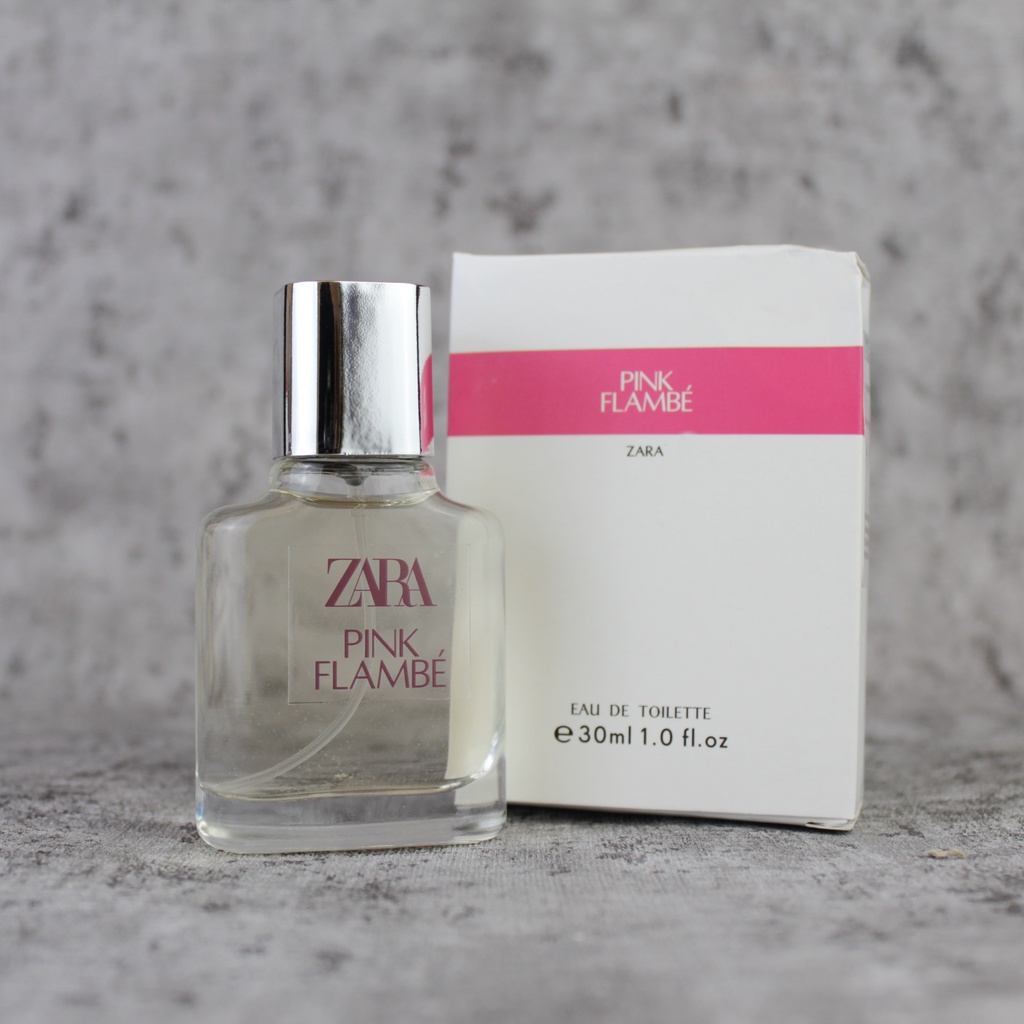 Parfum Zara Pink Flambe Travel Size 30ml Original Singapore By IPerfume Indonesia
