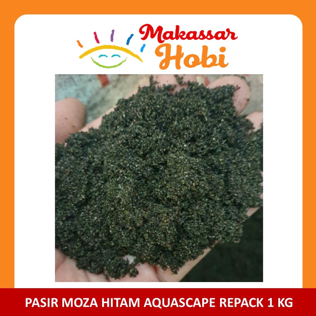 Pasir Hias Moza Sand 1kg Substrat Aquascape Aquarium Ikan Channa Chana