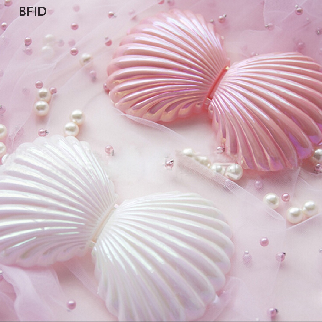 [BFID] Shell Cincin Kalung Anting Penyimpanan Perhiasan Organizer Box Case Charm Hadiah [ID]