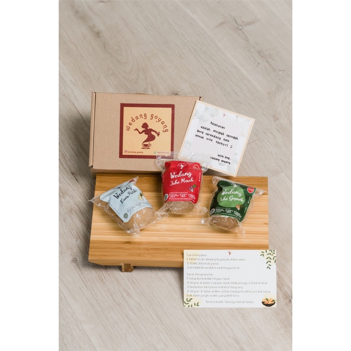 

Terlaris ✨ - Wedang Goyang / Wedang Instan Gula Jawa / Minuman Tradisional (3pack) 2.1.23