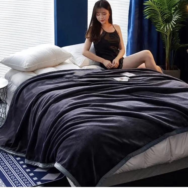 Harga Puas Selimut Polos Super Halus Dan Lembut Tebal Ukuran  Impor