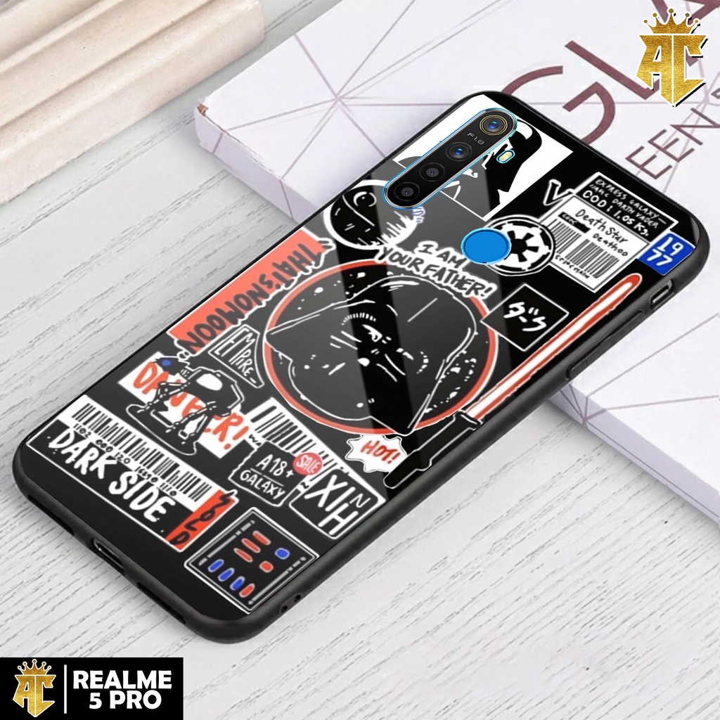 Case Realme 5 Pro - Casing Realme 5 Pro Terbaru 2021 AERO CASE [ MOTIF STARWAR ] Silikon Realme 5 Pr