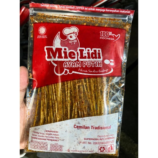 

Mie Lidi | Cemilan Murah | Gurih