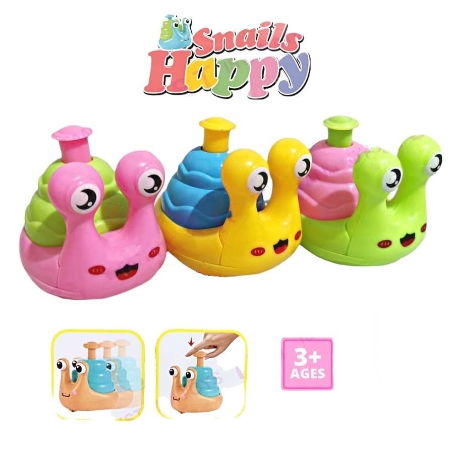 Mainan Edukasi Anak Bayi Siput Berjalan Happy Snail SH293