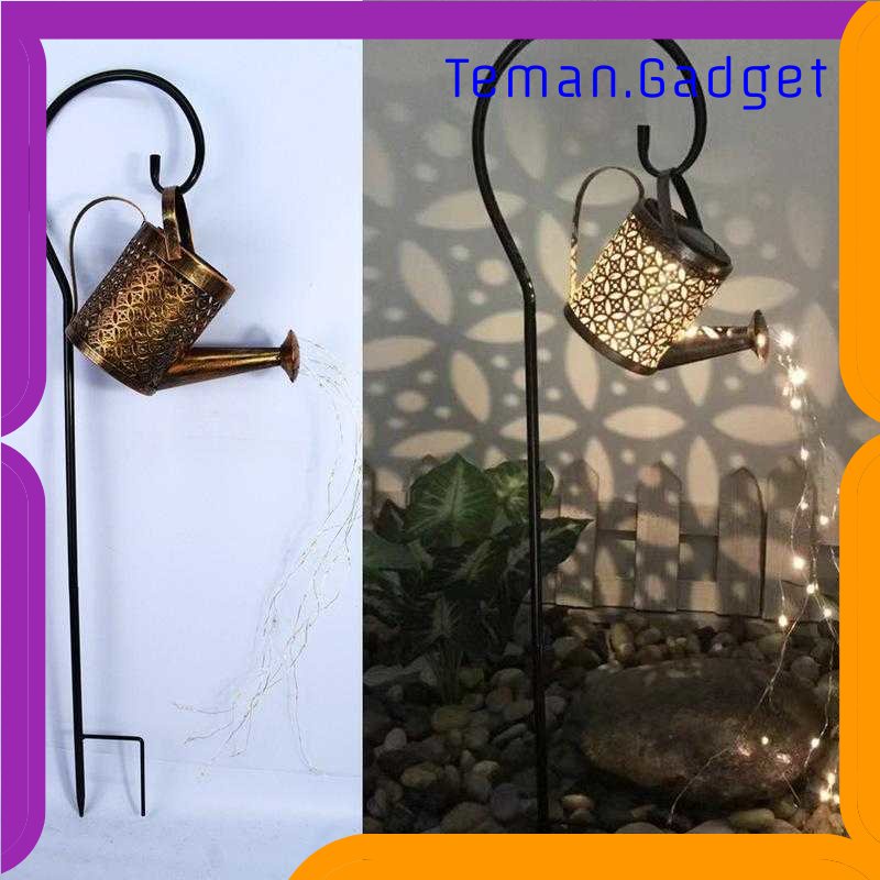 TG - LMP TIFICY Lampu Taman Tenaga Surya Model Ketel Ukuran Kecil - ICY91