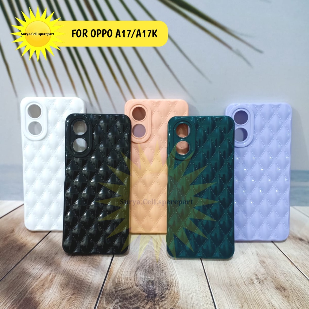 Case Model Ketupat Oppo A5 A9 2020 A15 A15s  A16 A17 A77s A74 4g A76 A96 A57 4g A55 4g