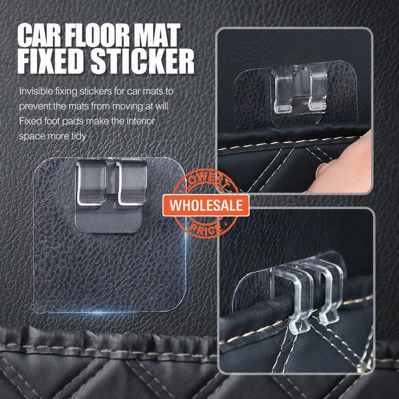 [Harga Grosir]1pc Stiker Pad Kaki Anti slip Untuk Interior Mobil/Hot Sale