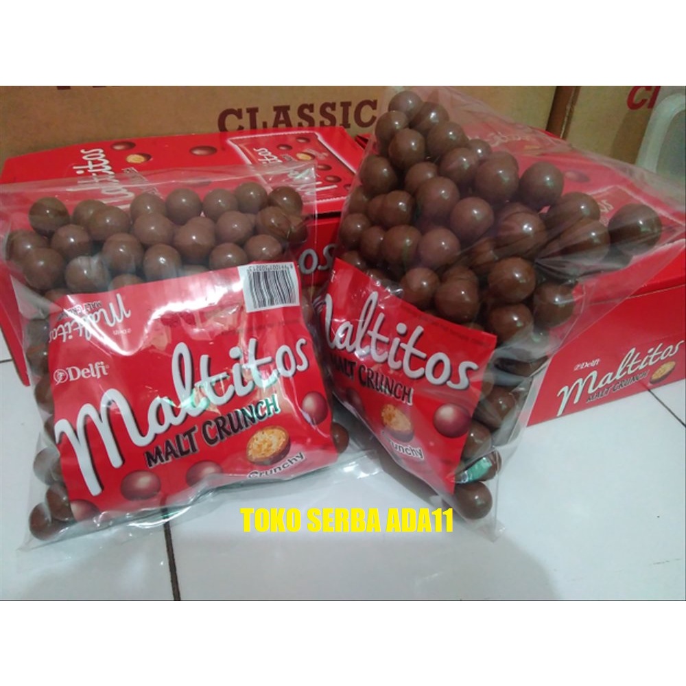 

Coklat Delfi Maltitos Cokelat Kiloan Original Kemasan 500 Gram 250gram