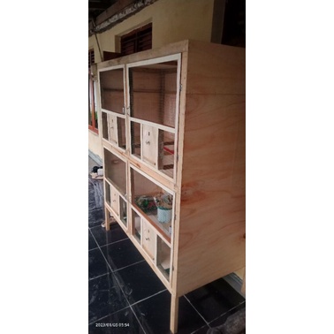 Rumah burung dara 4 kandang
