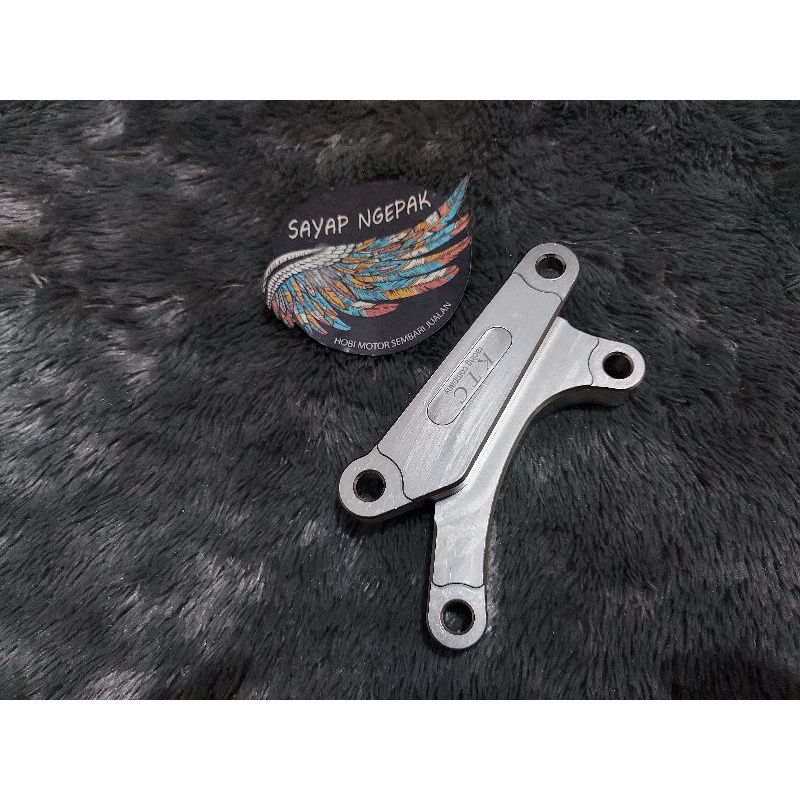 Breket Kaliper KTC Racing Billet Cnc untuk Supra x 125 / Wave 125
