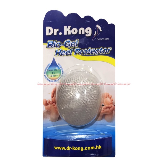 Dr Kong Bio Gel Heel Protector Alas Untuk Tumit Pelindung Tumit Saat Nyeri Pegal Dr.Kong Drkong Biogel Hel Proteksi