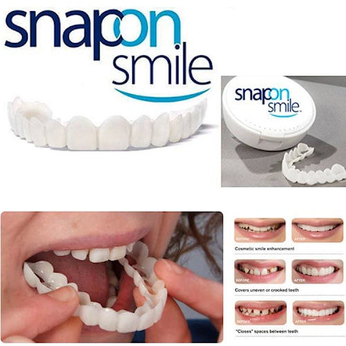 Snap On Smile gigi palsu Perawatan Kesehatan Gigi Palsu Renggang 1 Set ORI PROMO COD