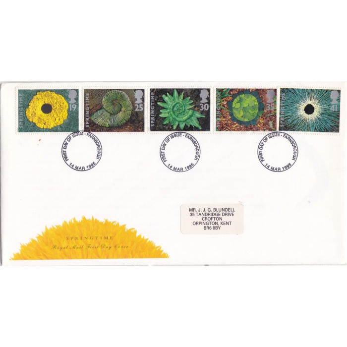 

A766 Prangko Inggris FDC 1995 the National Trust 1 Pcs