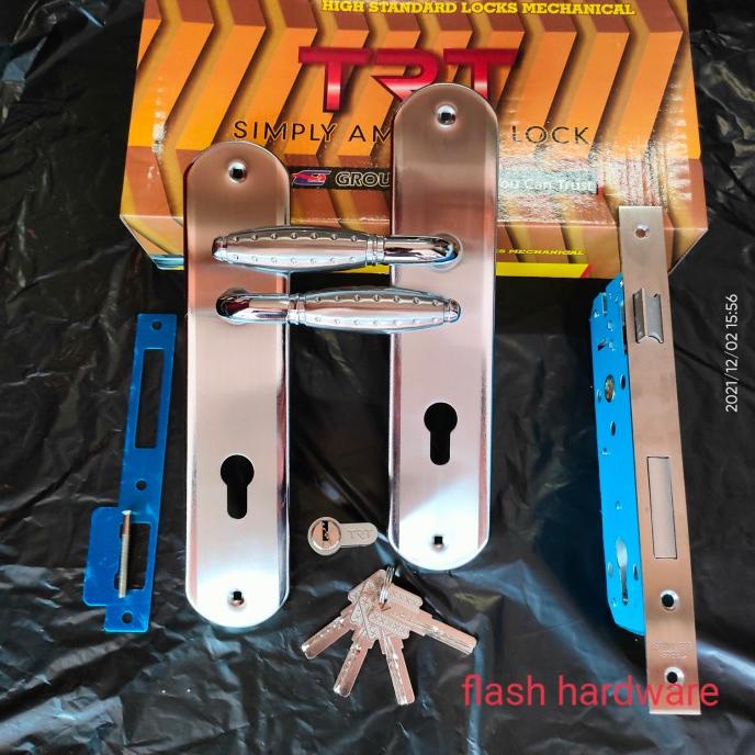 kunci pintu besar full set handel pintu besar trontone TRT bellucci flashar66 Ayo Beli