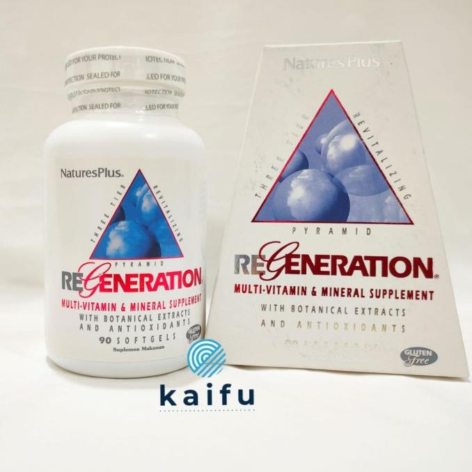 NATURE'S PLUS REGENERATION MULTIVITAMIN VITAMIN MINERAL - 90 SOFTGEL