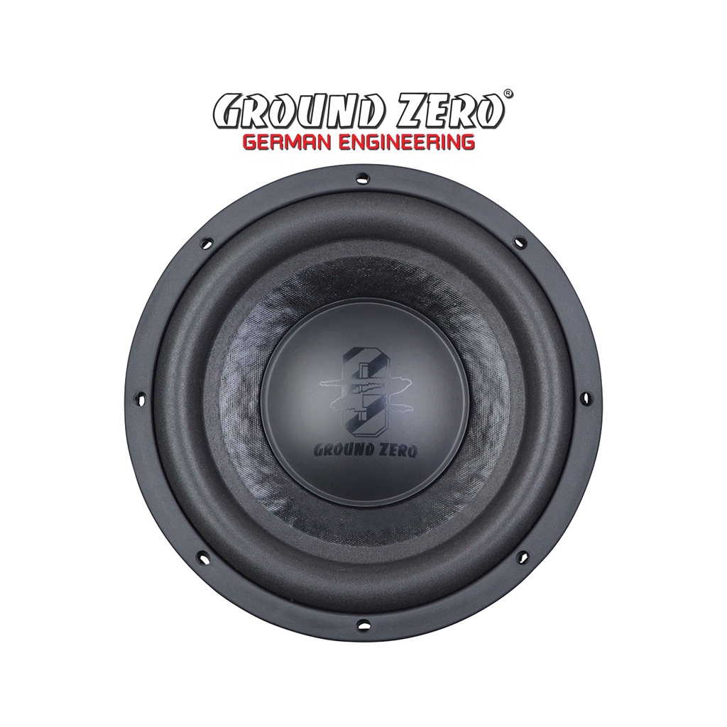 Ground Zero GZUW 10SQ-D2 Sound Quality 12 inch Subwoofer DVC Dual 2-Ohms