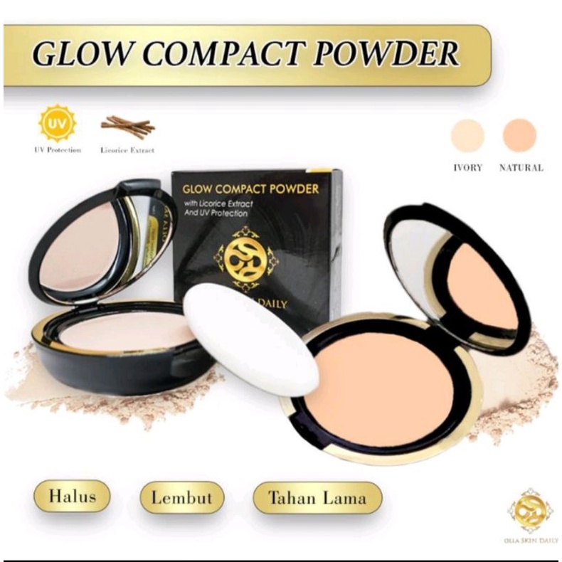 GLOW COMPACT POWDER OLLA SKIN DAILY OSD GLOW
