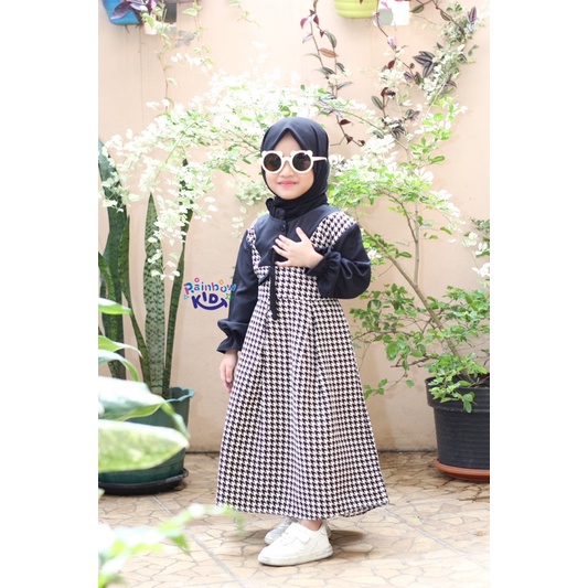 (TERLARIS) GAMIS ANAK VENYTA MANDA TABUR/KANCING ROMPI LEPAS/BAHAN SOFT SAKILATERLARIS