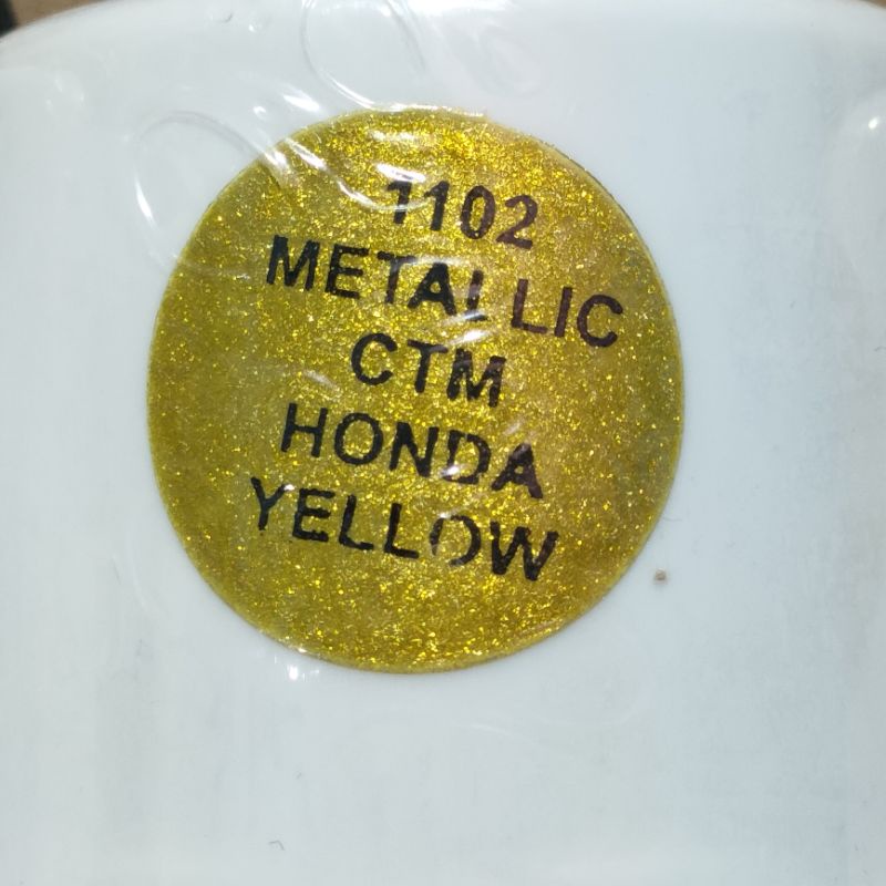 Zuper Pilox Pilok Cat Semprot Warna Metalic Honda Yellow Kuning Metalik 1102 150cc Spray Paint