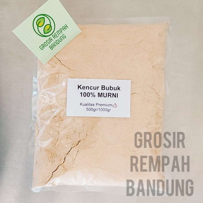 

Terlaris ✨ - Kencur Bubuk Murni / Rempah / Kualitas Terbaik - 500gr 2.1.23