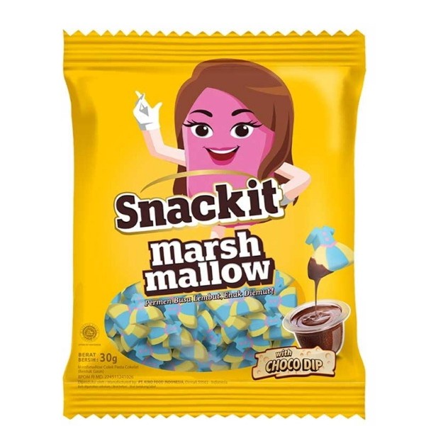 

Snackit Marshmallow Gown Choco Dip 30 gr