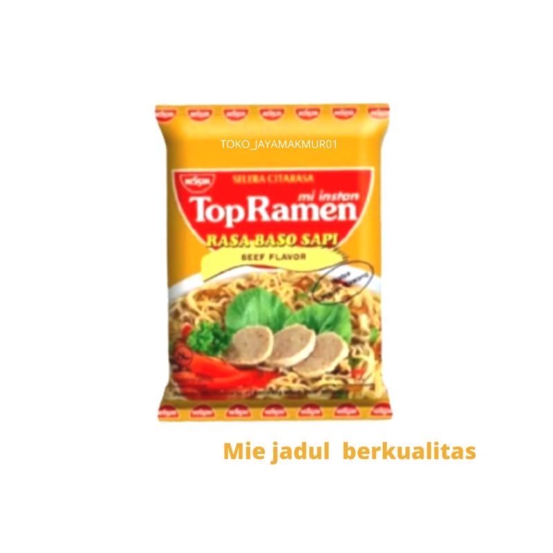 MIE TOP RAMEN 35g Mie Instan Jadul