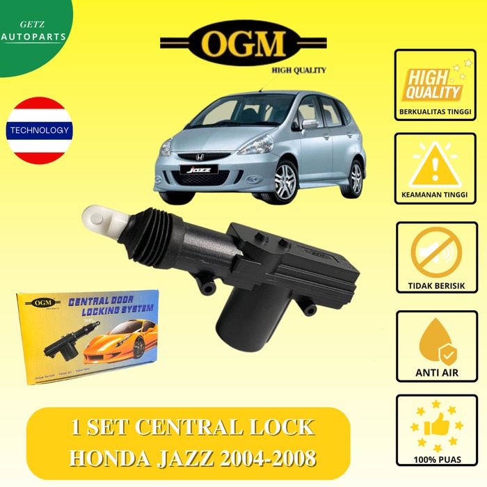 Central Lock Sentral Lock Central Door Lock System Centrallock Komplit 4 Pintu  Kunci Mobil Honda Ja